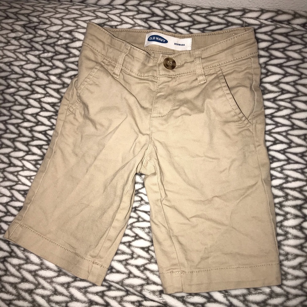 girl school khaki shorts